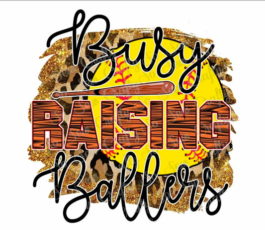 Busy Raising Ballers Softball